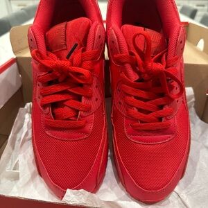 Nike Kids Vibrant Red Sneakers